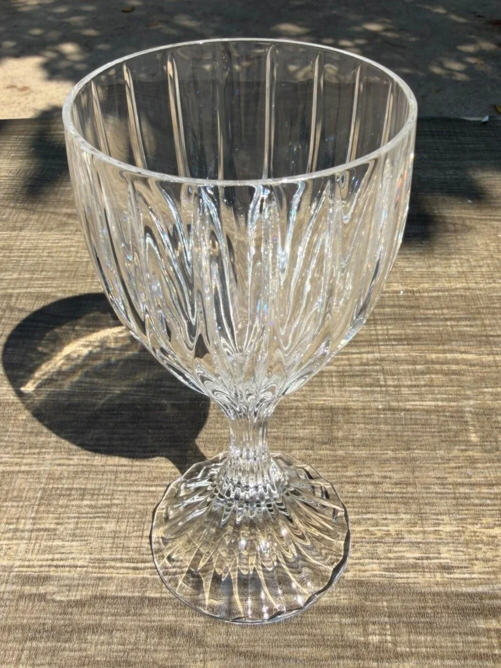 Mikasa Park Lane Crystal Wine Glass 6 3/8
